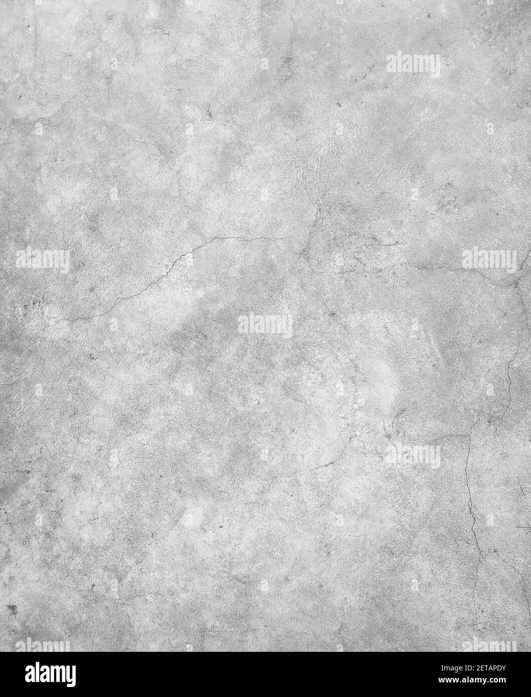 Fond de sol en béton gris avec fissures en haute résolution Banque D'Images