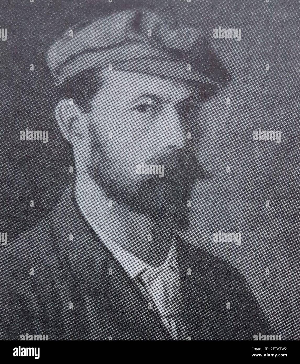 Peter Adolf Persson självemportätt. Banque D'Images