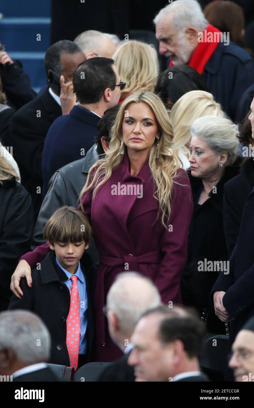 Peut On Avoir Une Triangulaire Au Présidentielle Vanessa Trump et Spencer Frederick Trump arrivent pour la cérémonie d