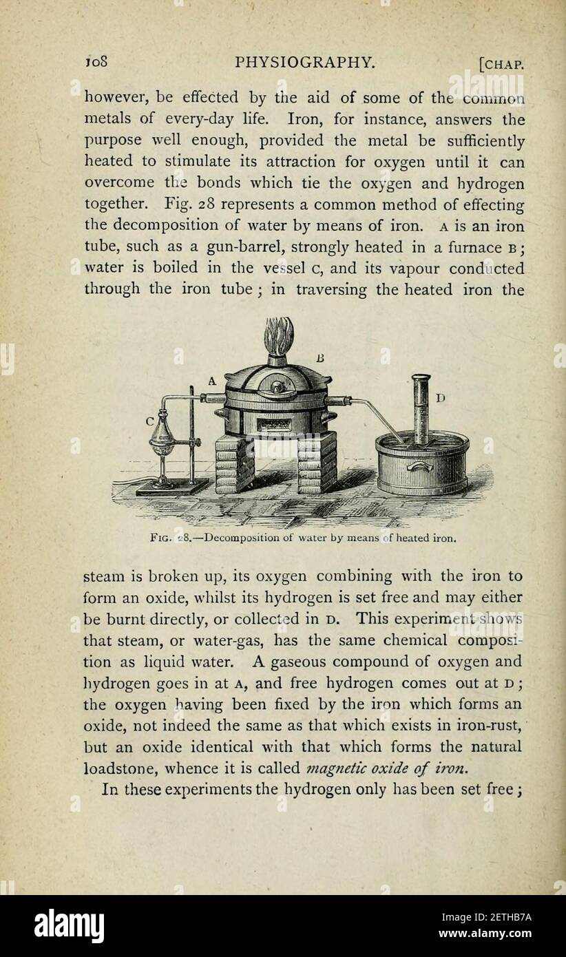 Physiographie (page 108) Banque D'Images