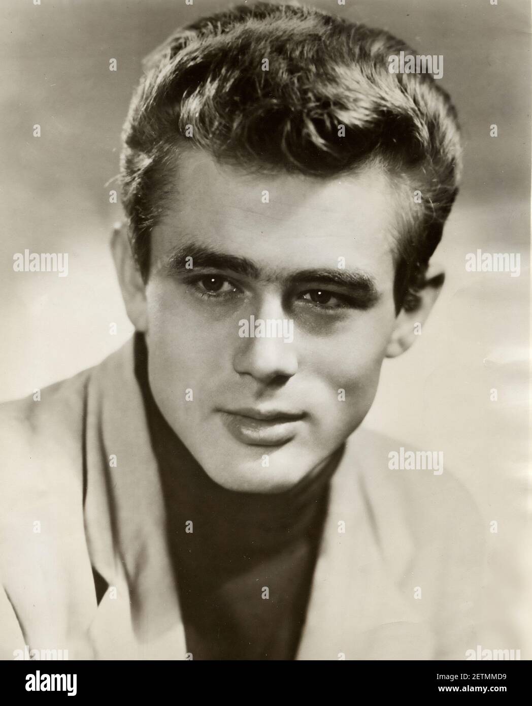 Portrait de James Dean, star de cinéma, photo d'époque Banque D'Images