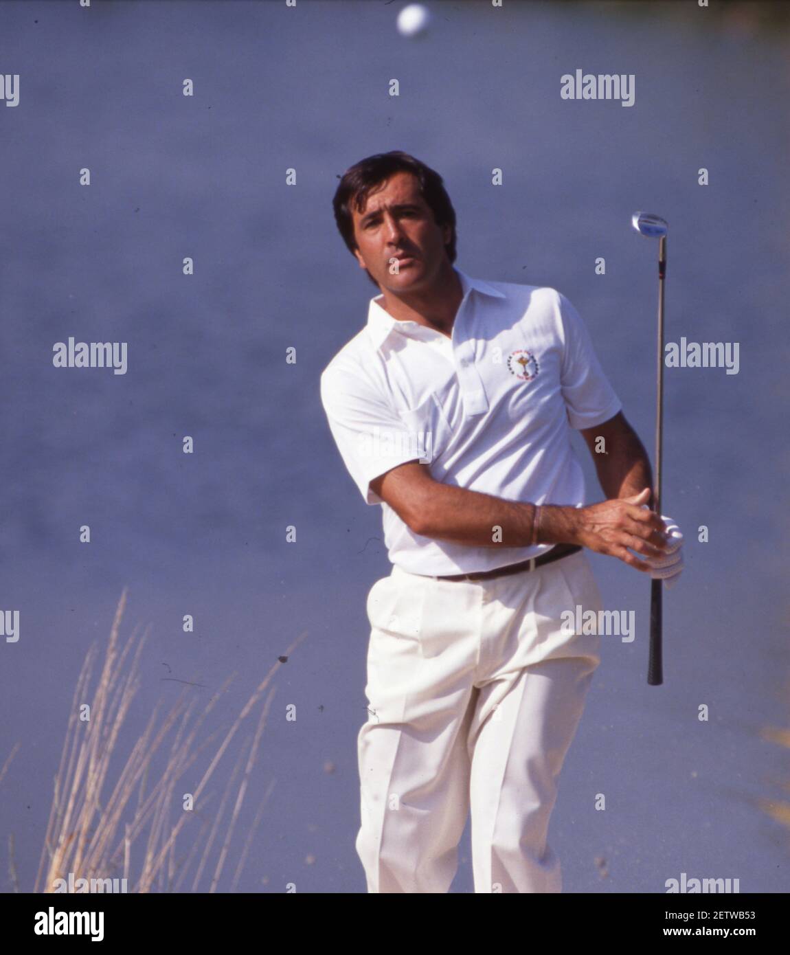 Seve Ballesteros Ryder Cup, The Belfry 1989 photo de Tony Henshaw Banque D'Images
