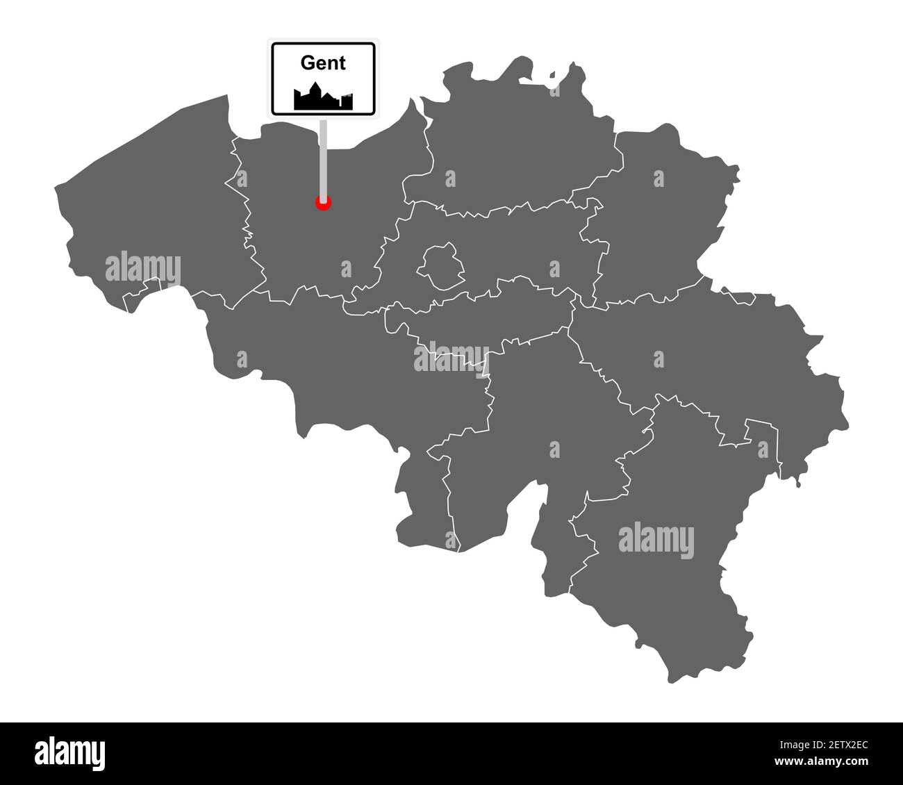 Carte De La Belgique Avec Le Panneau Gent Photo Stock Alamy carte-de-la-belgique-avec-le-panneau-gent-photo-stock-alamy