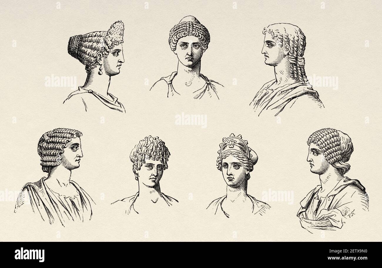 Tutulus Ancienne robe romaine Banque de photographies et d’images à haute ...