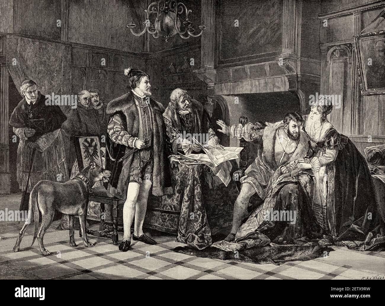 Traité de Madrid (14 janvier 1526) entre l'empereur Habsbourg Carlos V