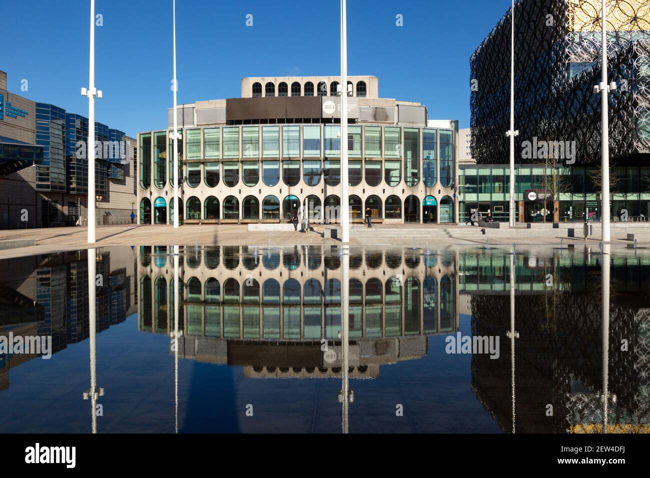 The Repertory Theatre, Centenary Square, Birmingham, Royaume-Uni 2021 Banque D'Images