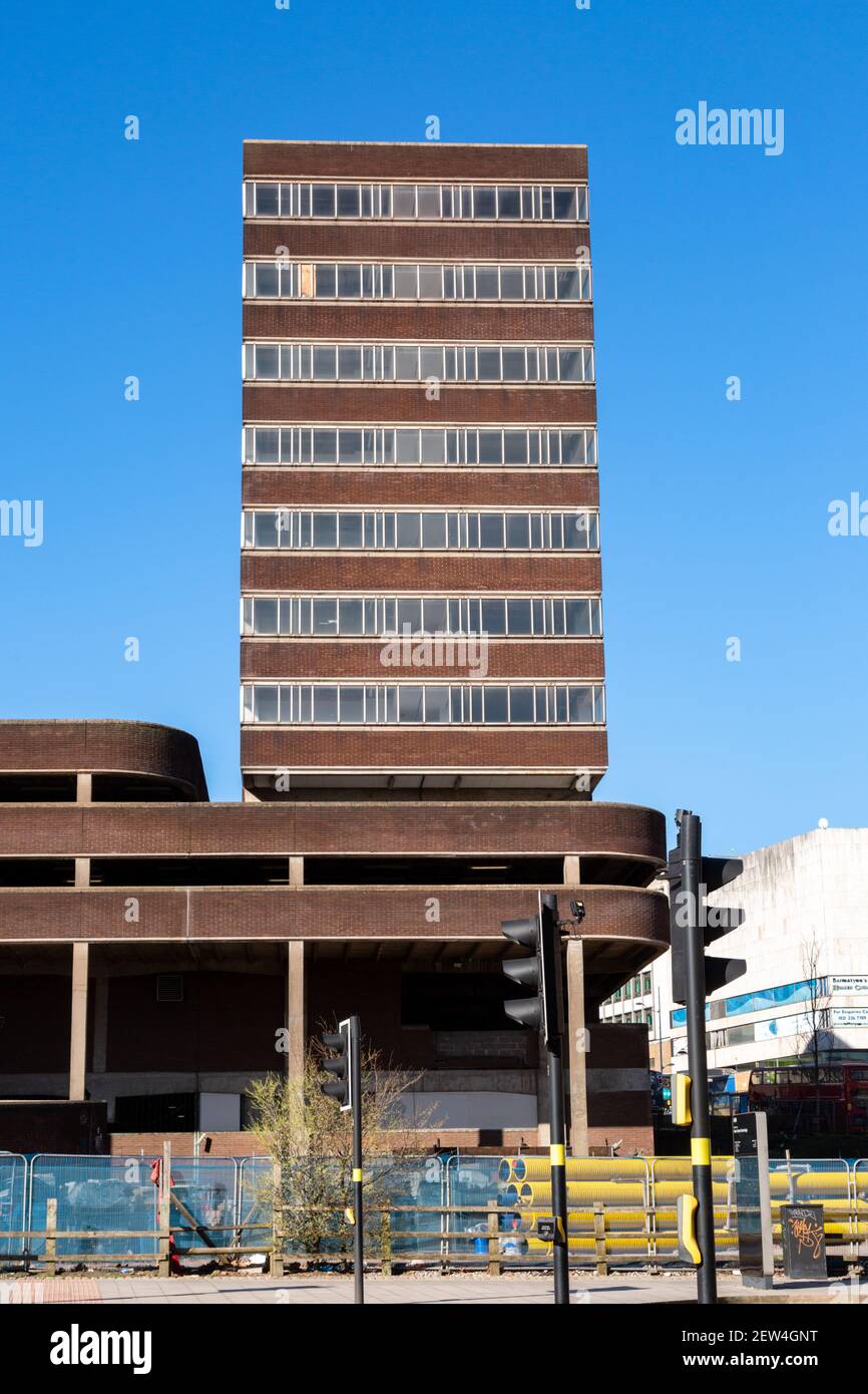 Parking NCP, centre-ville de Birmingham, Royaume-Uni Banque D'Images