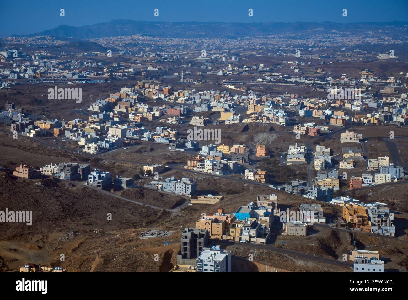 ABAH dans le sud de l'Arabie Saoudite Banque D'Images