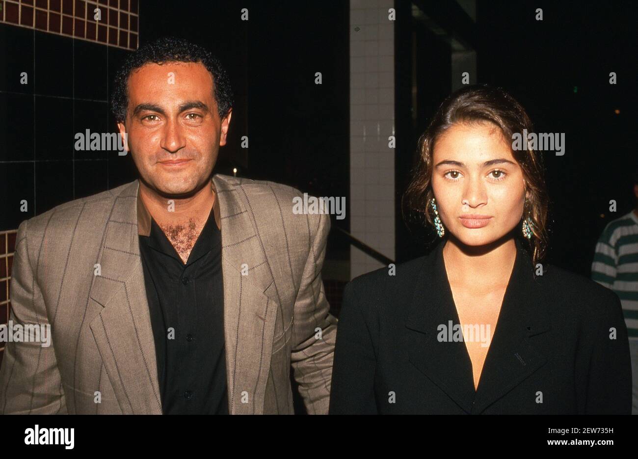 Dodi Al-Fayed et Charlotte Lewis 1988 crédit : Ralph Dominguez/MediaPunch Banque D'Images