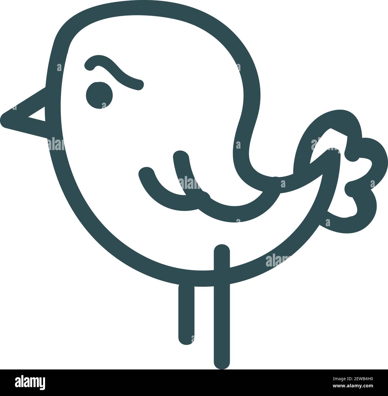 Petit poulet bleu anxieux, illustration, vecteur sur fond blanc. Illustration de Vecteur Petit poulet bleu anxieux, illustration, vecteur sur fond blanc. Illustration de Vecteur