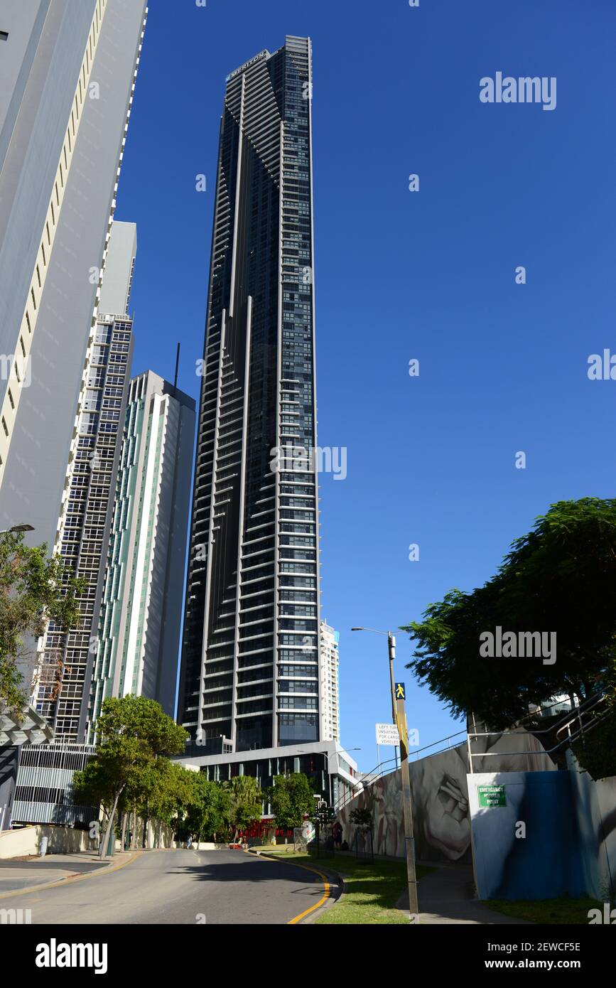 Meriton Suites Adelaide Street, Brisbane, Australie. Banque D'Images