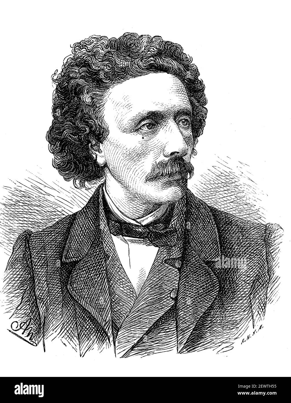 Konrad Knoll, 9 septembre 1829 - 14 juin 1899, un sculpteur allemand / Konrad Knoll, 9. Du 1829 au 14 septembre. Juni 1899, ein deutscher Bildhauer, Historisch, historique, numérique amélioration de la reproduction d'un original du 19ème siècle / digitale Reproduktion einer Originalvorlage aus dem 19. Jahrhundert, Banque D'Images