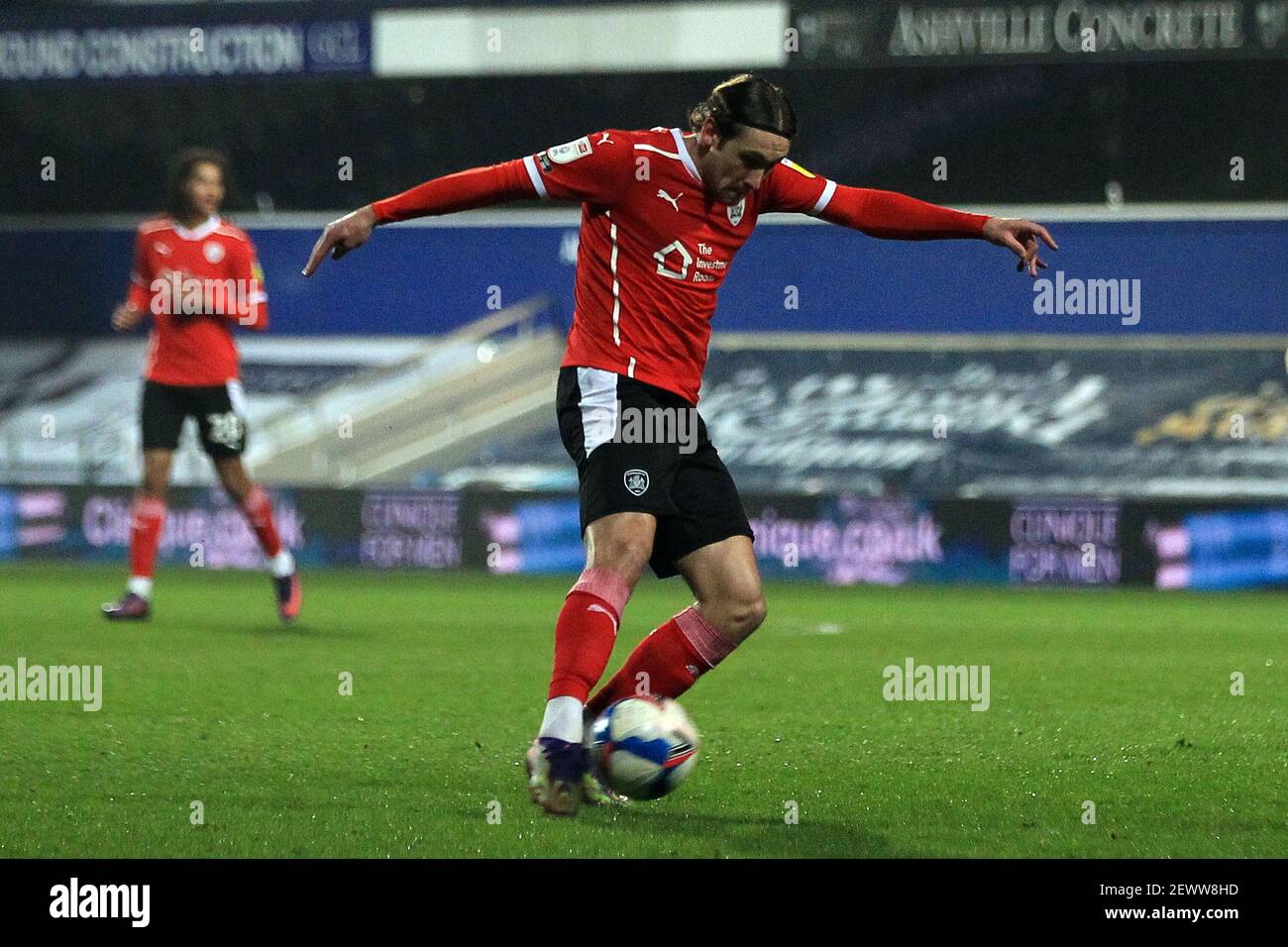Londres, Royaume-Uni. 03ème mars 2021. Callum Brittain de Barnsley en action. EFL Skybet Championship Match, Queens Park Rangers et Barnsley au Kiyan Prince Foundation Stadium, Loftus Road à Londres, le mercredi 3 mars 2021. Cette image ne peut être utilisée qu'à des fins éditoriales. Utilisation éditoriale uniquement, licence requise pour une utilisation commerciale. Aucune utilisation dans les Paris, les jeux ou les publications d'un seul club/ligue/joueur. photo par Steffan Bowen/Andrew Orchard sports photographie/Alay Live news crédit: Andrew Orchard sports photographie/Alay Live News Banque D'Images