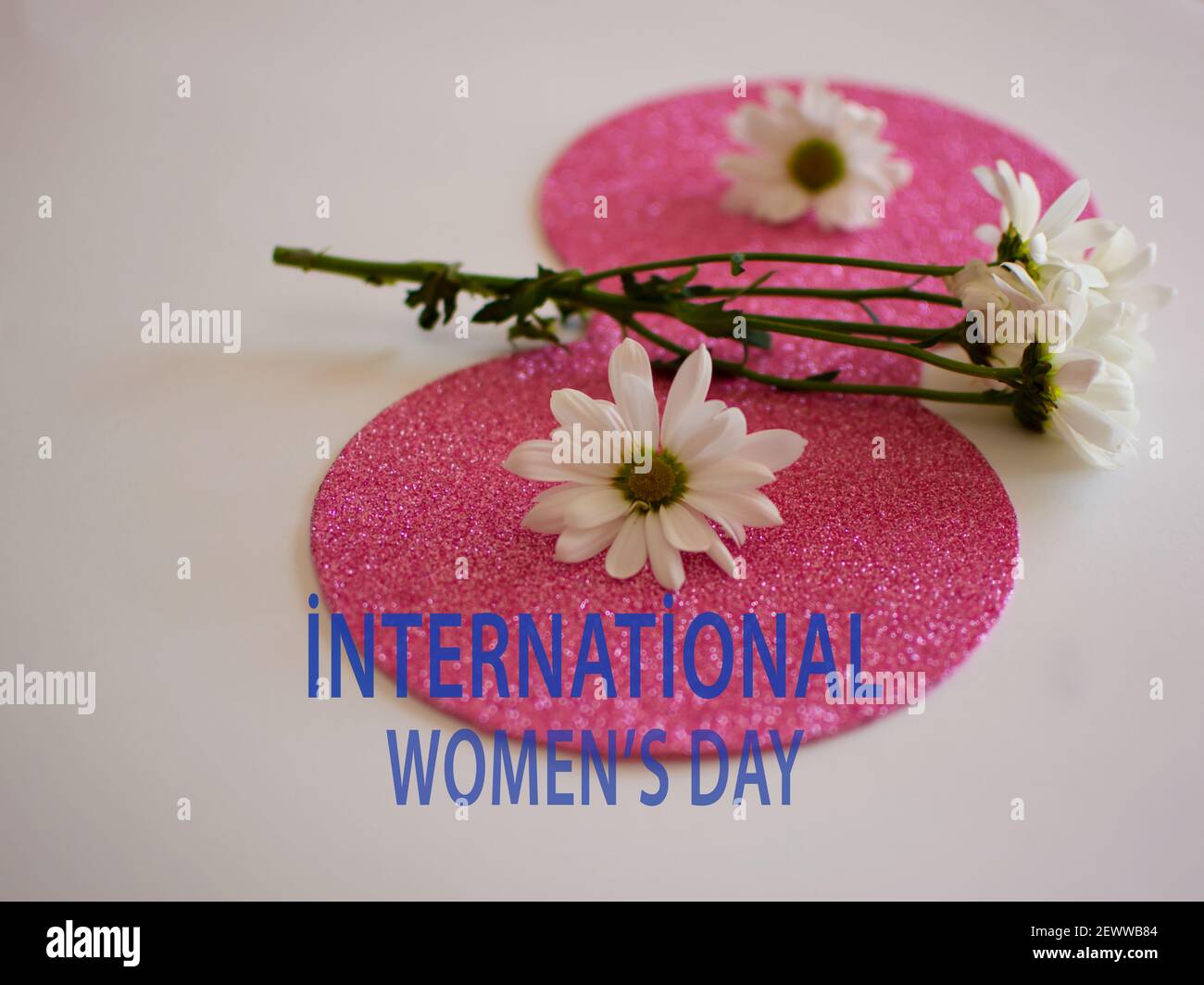 8 Mars Concept De La Journee Internationale De La Femme Photo Stock Alamy