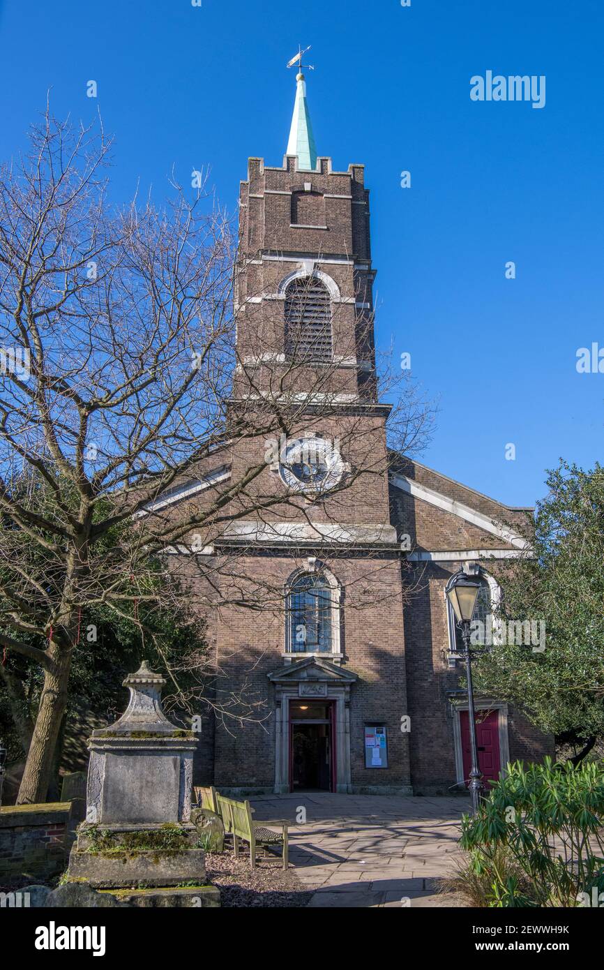 Église paroissiale de St John's Hampstead, au nord de Londres, en Angleterre Banque D'Images