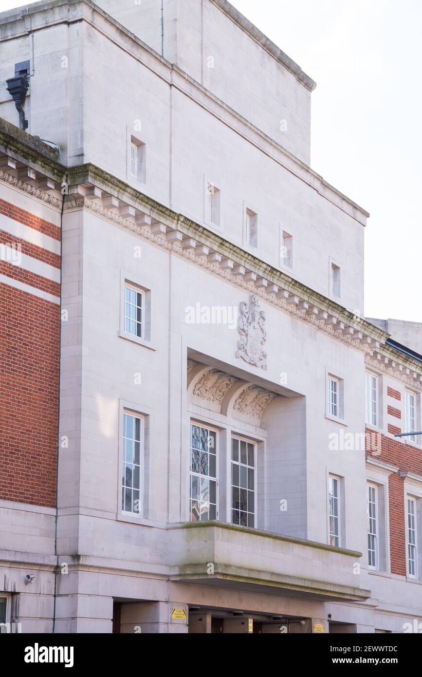 Acton Town Hall Municipal Civic Architecture de Raffles et Gridley Banque D'Images