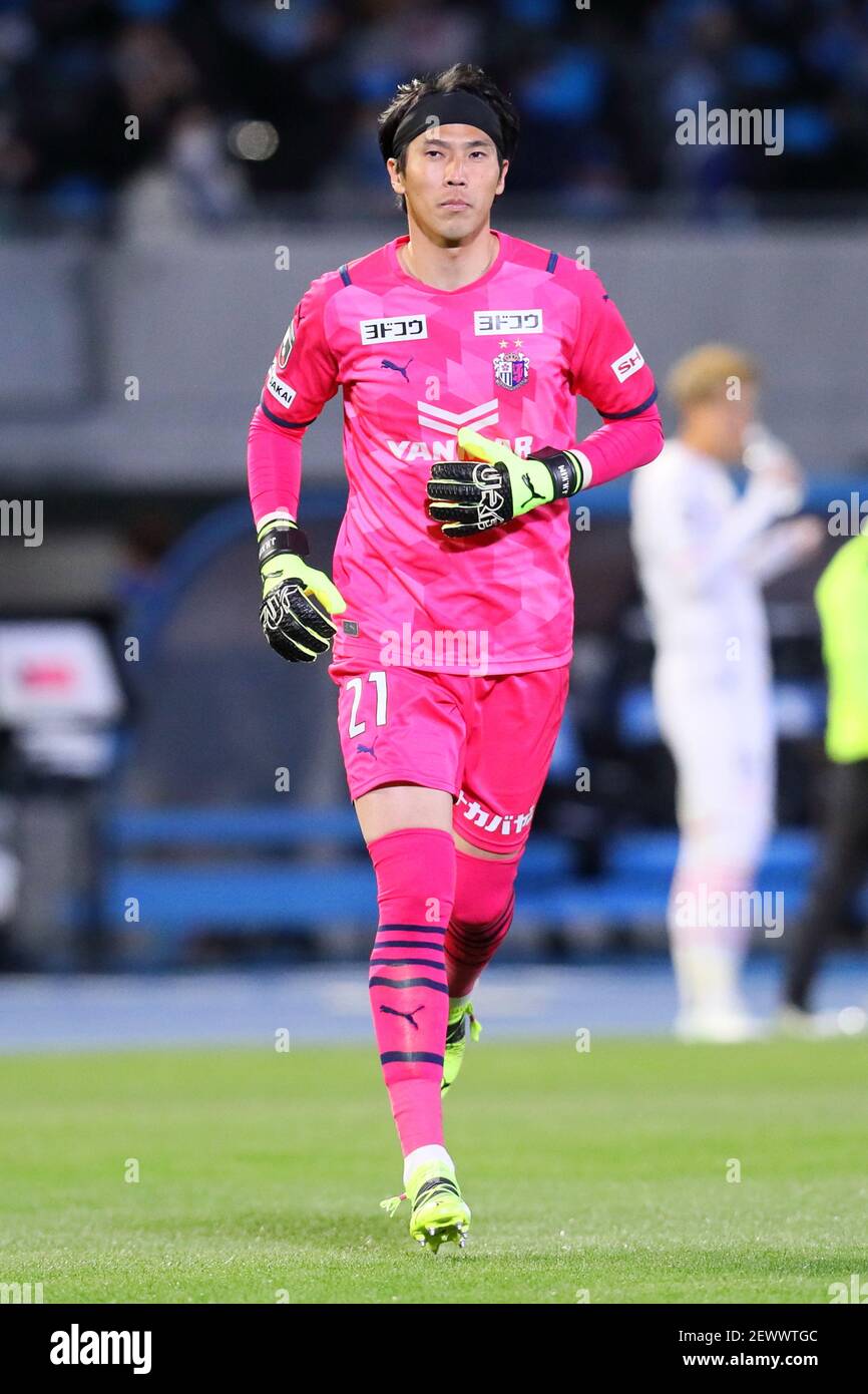 Kim Jin Hyeon (Cerezo), 3 MARS 2021 - football : 2021 match de la Ligue J1 entre Kawasaki Frontale 3-2 Cerezo Osaka au stade Kawasaki Todoroki, Kanagawa, Japon. (Photo de Naoki Nishimura/AFLO SPORT) Banque D'Images