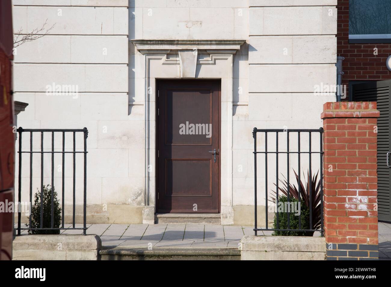 Acton Town Hall Municipal Civic Architecture de Raffles et Gridley Banque D'Images