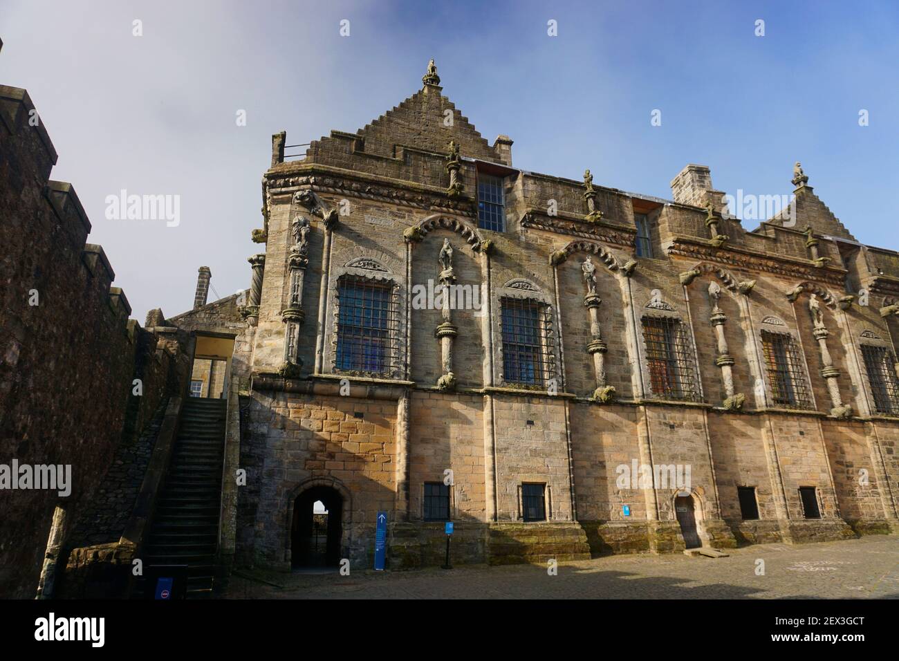 Château de Stirling Ecosse Outlander lieu Banque D'Images