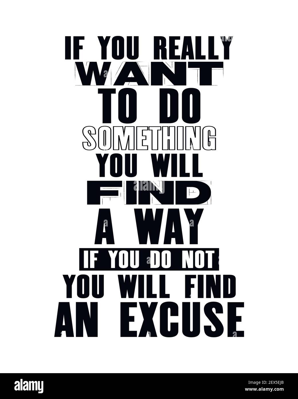 Citation motivante de motivation avec texte confiance le moment de votre vie. Motif poster et t-shirt vectoriel. Illustration de Vecteur