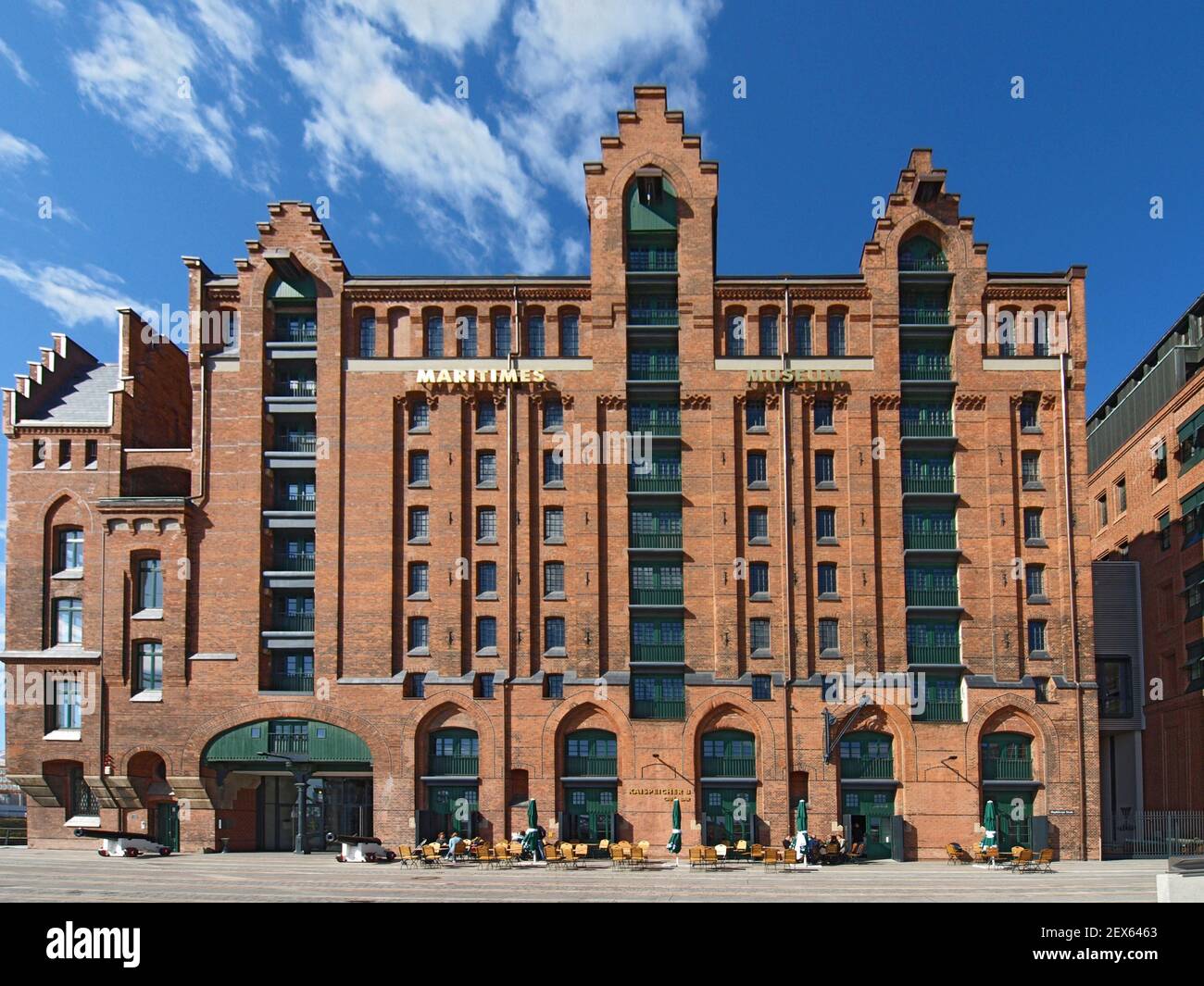Musée maritime international de Hambourg, Allemagne Banque D'Images