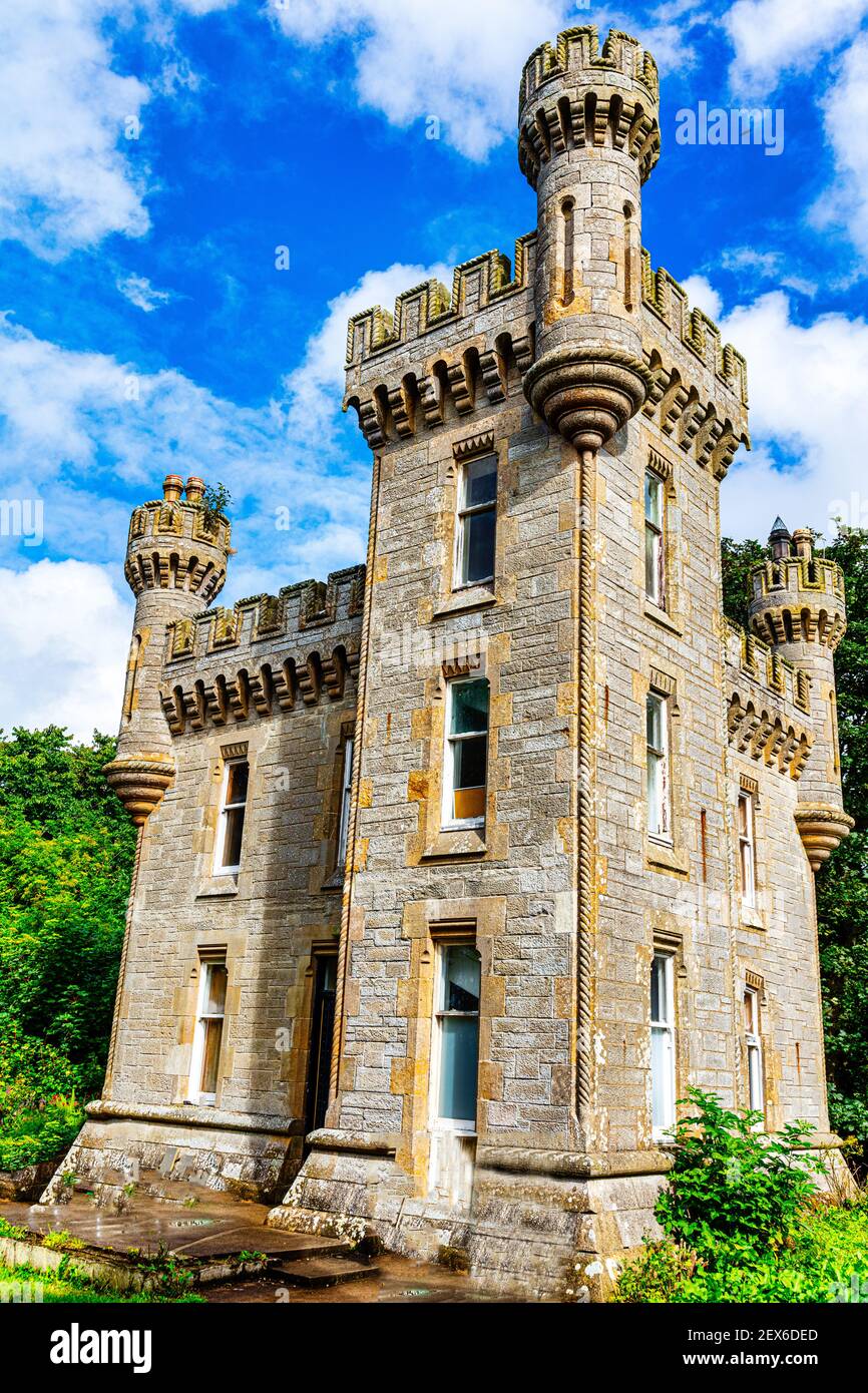 Castle Lodge, Thurso Castle, Thurso, Inbhir Theòrsa, sur la route pittoresque de la côte nord 500, Caithness, Scottish Highlands, Écosse Banque D'Images