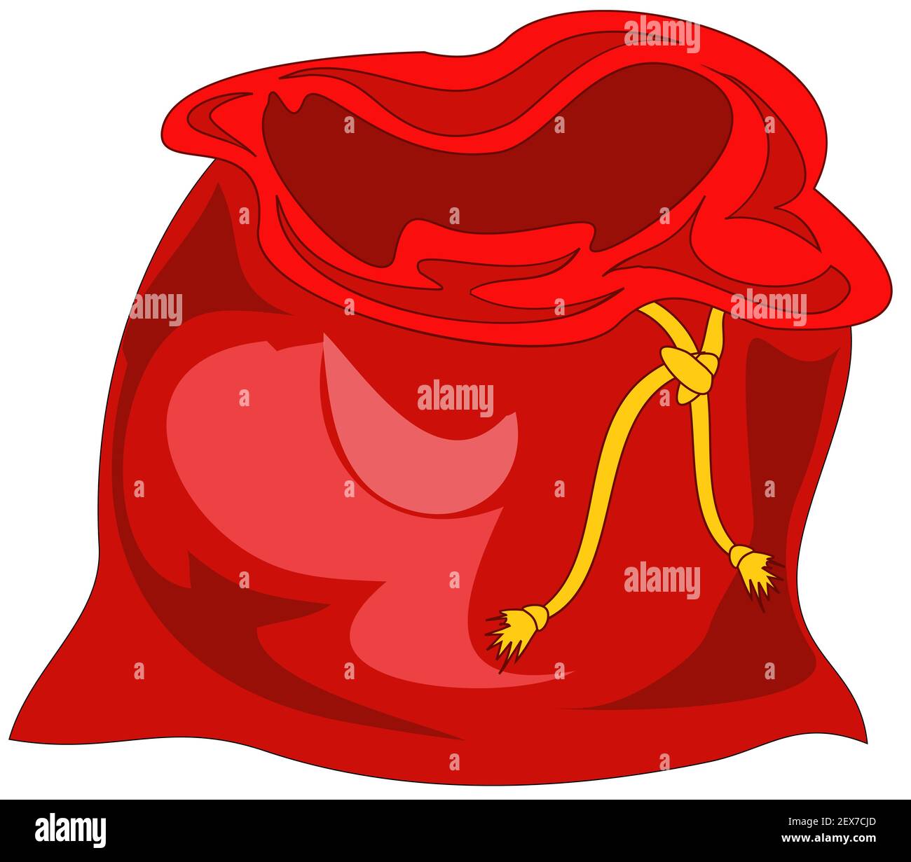 Sac rouge Banque D'Images