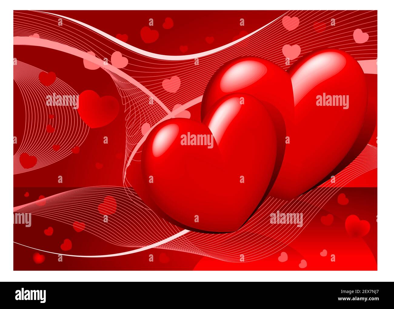 Happy Valentines Day Banque D'Images