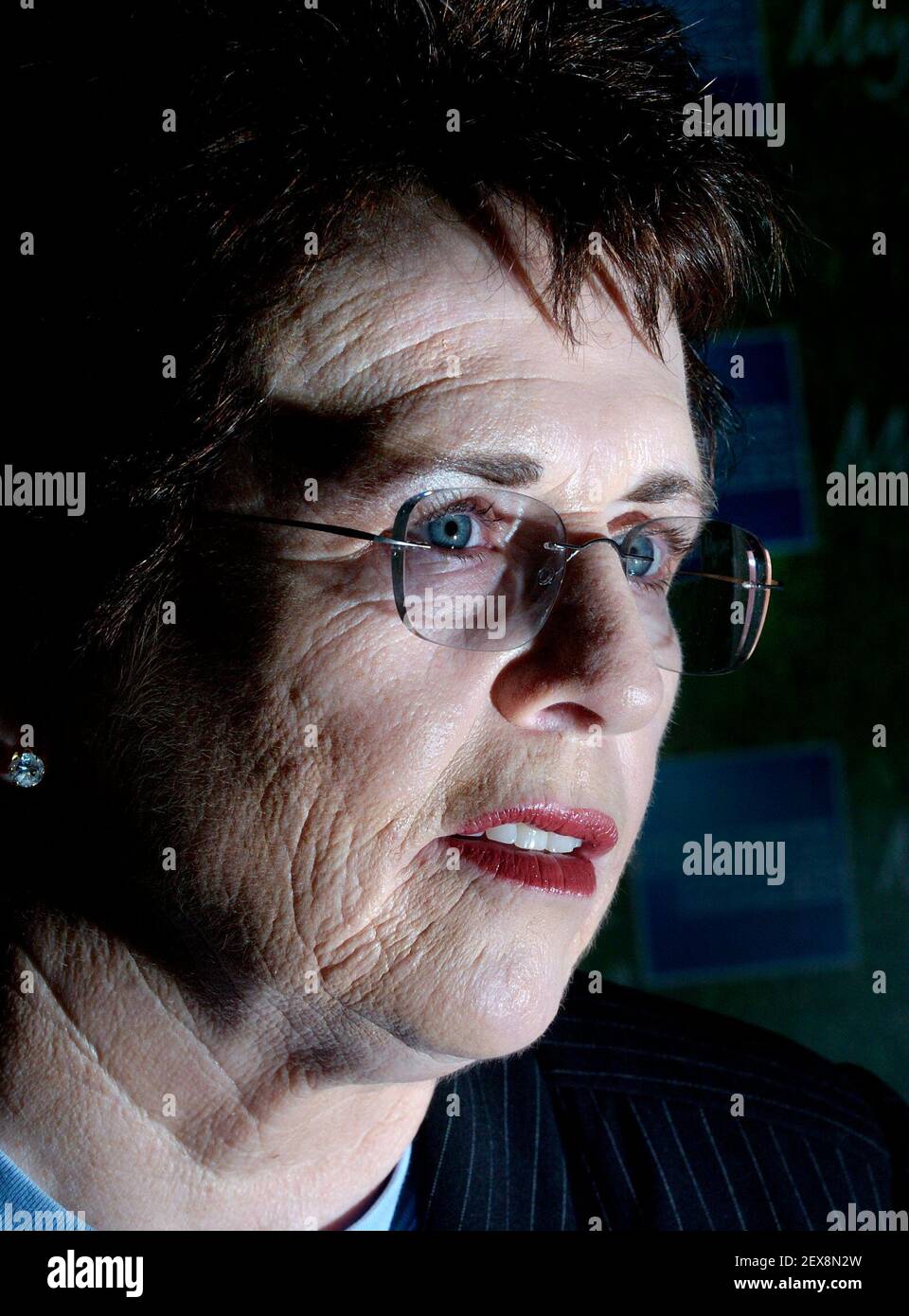 BILLIE-JEAN KING 16/6/2005 PHOTO DAVID ASHDOWNTENNIS Banque D'Images