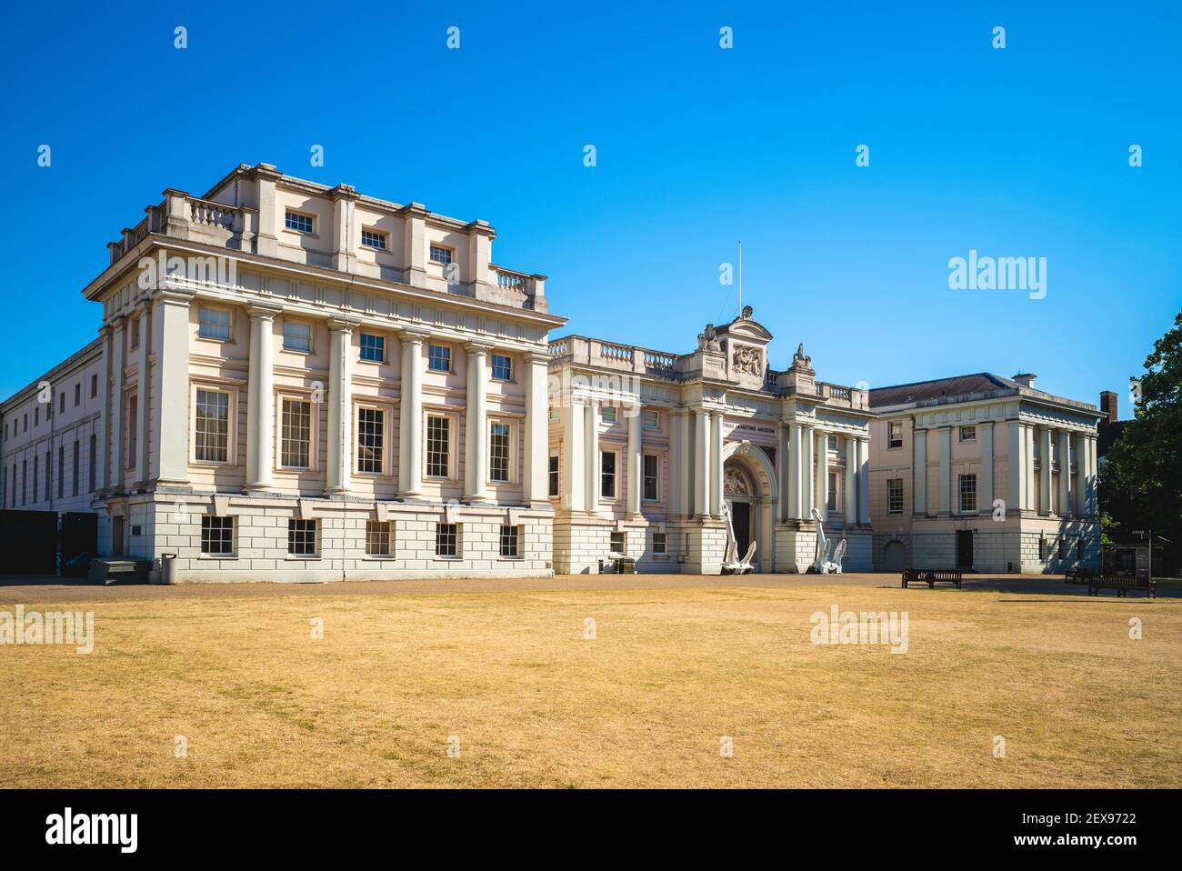 Musée maritime national situé à Greenwich, londres, angleterre, royaume-uni Banque D'Images