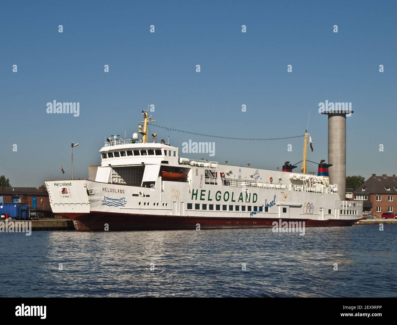 Helgoland Borkum Ferry, Allemagne Banque D'Images