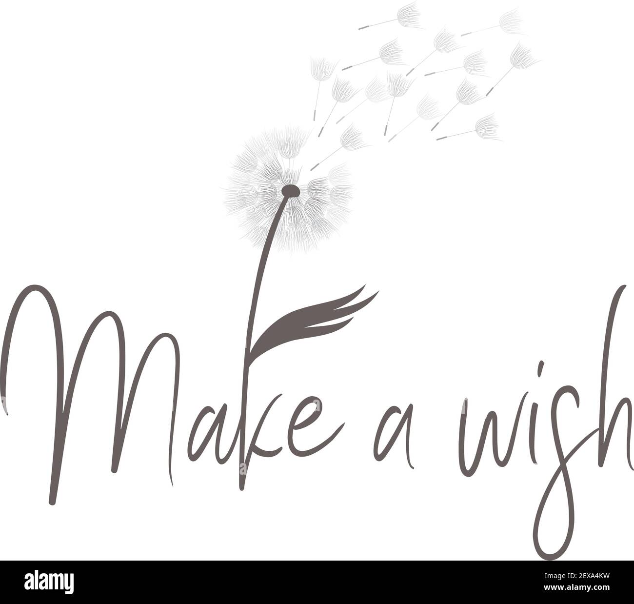 Pissenlit fleur, vector Illustration de Vecteur