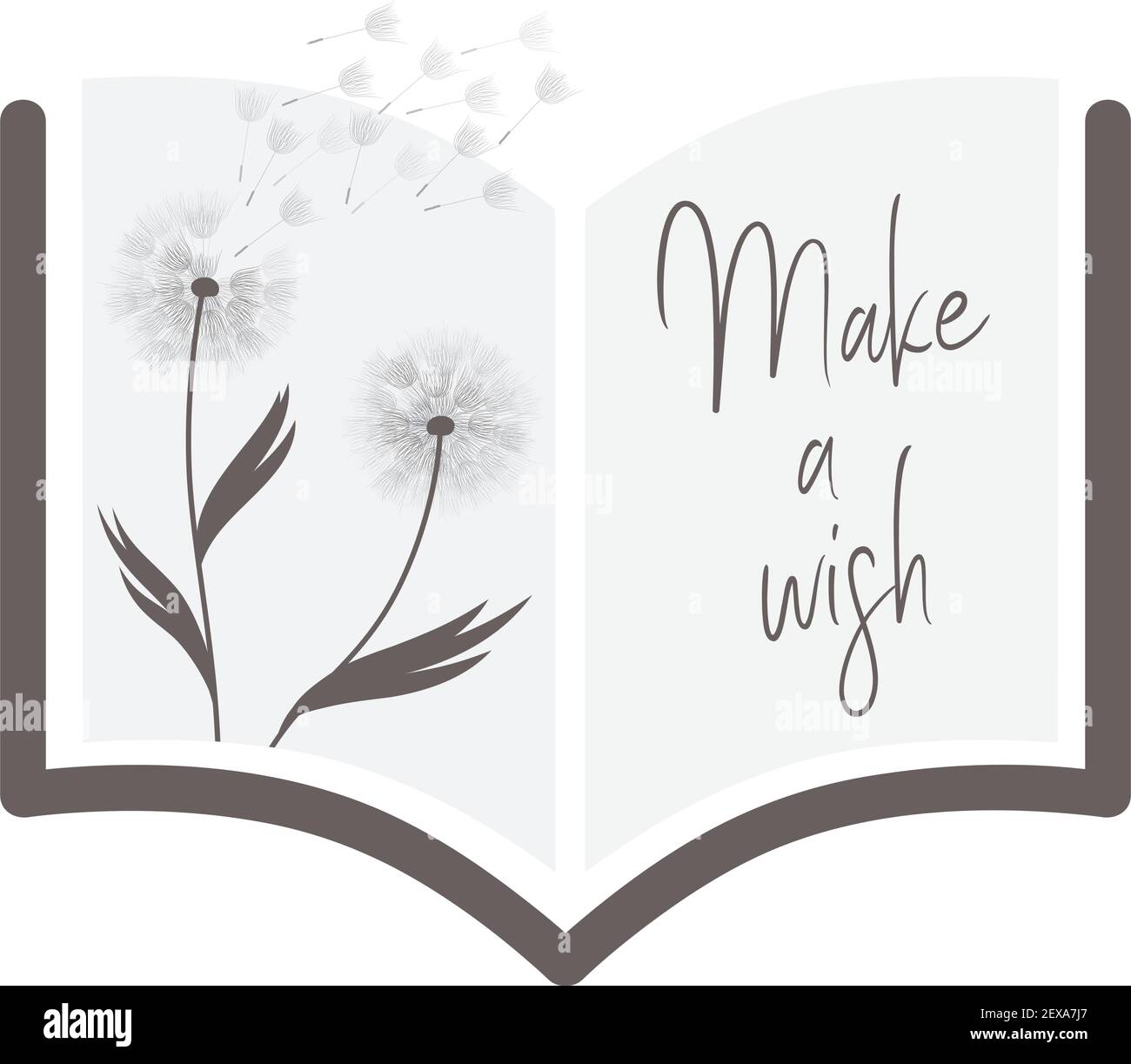 Pissenlit fleur, vector Illustration de Vecteur