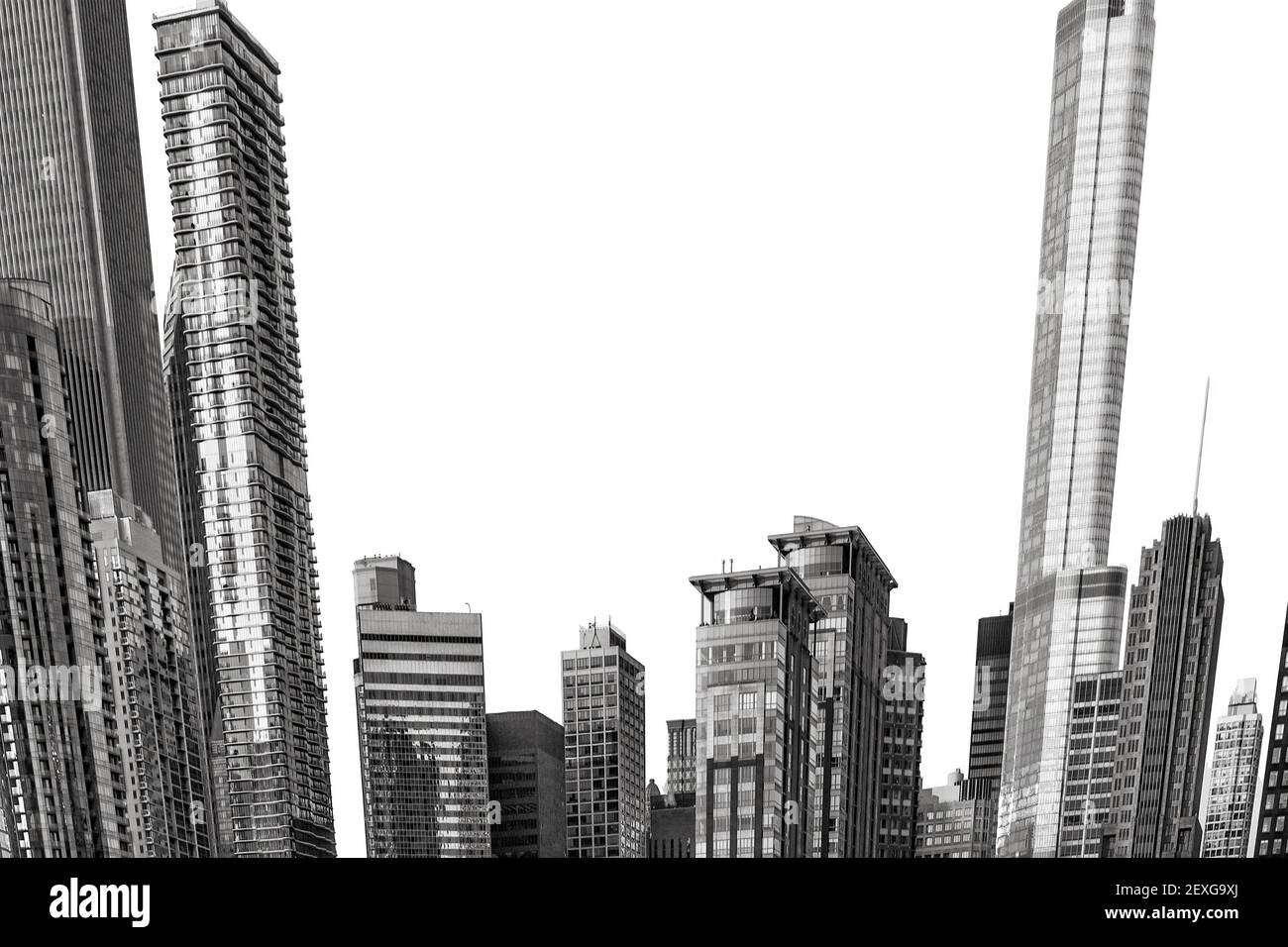 Les bâtiments de Chicago Banque D'Images