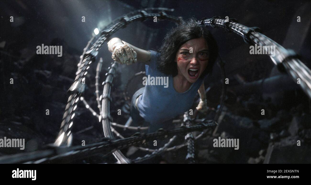 ROSA SALAZAR, ALITA : ANGE DE LA BATAILLE, 2019 Banque D'Images