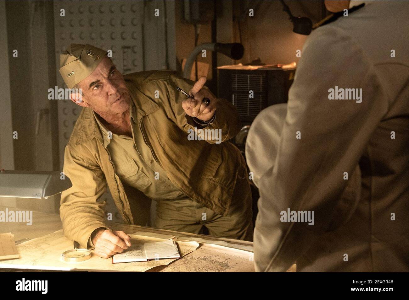 DENNIS QUAID, À MI-CHEMIN, 2019 Banque D'Images