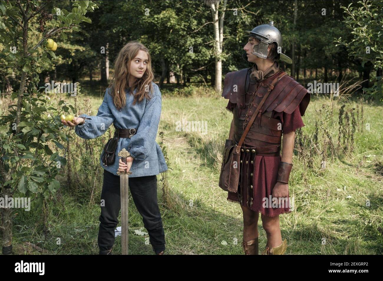 EMILIA JONES, SEBASTIAN CROFT, HISTOIRES HORRIBLES: LE FILM - LES ROMAINS POURRIS, 2019 Banque D'Images