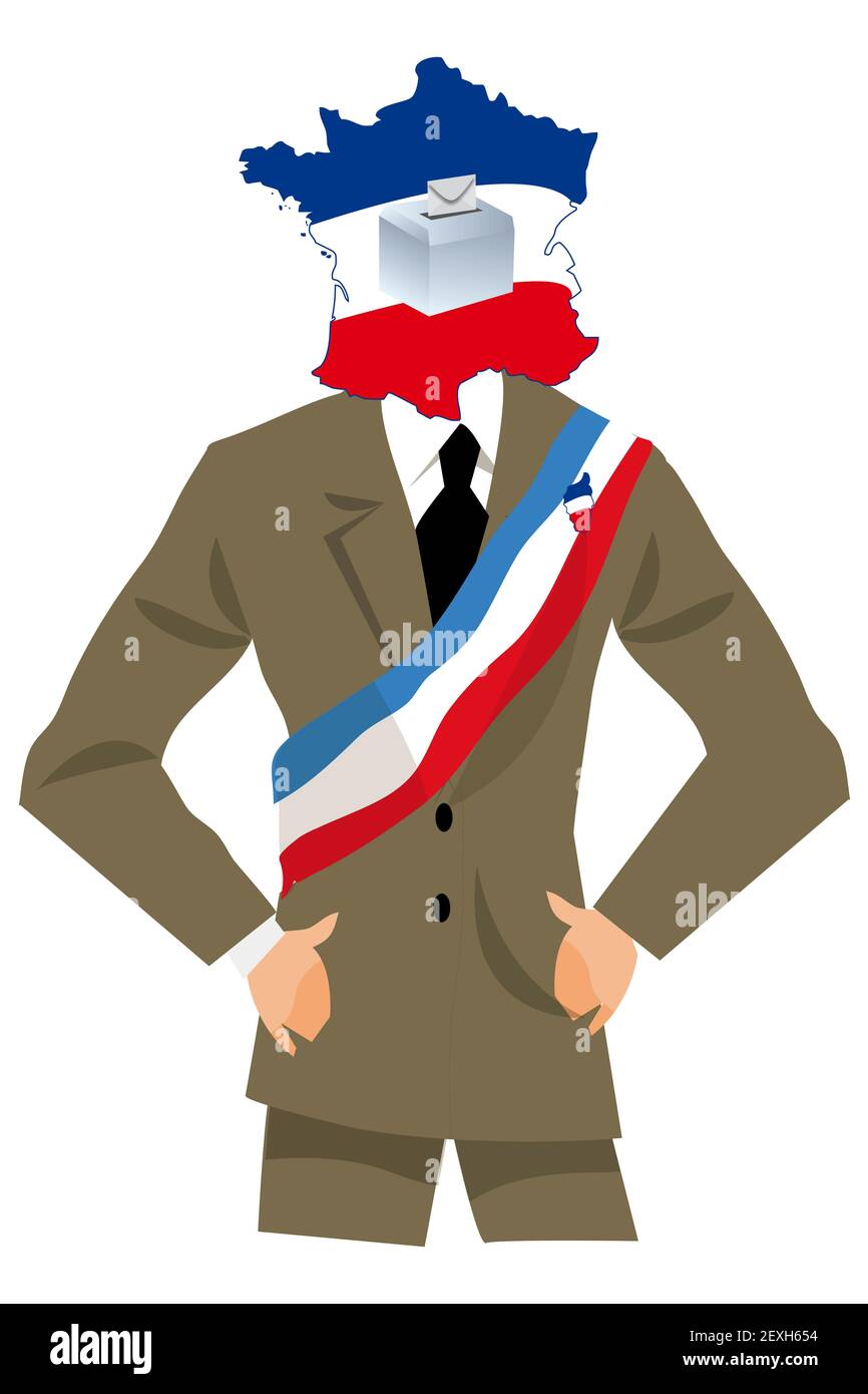 Élections en France Banque D'Images