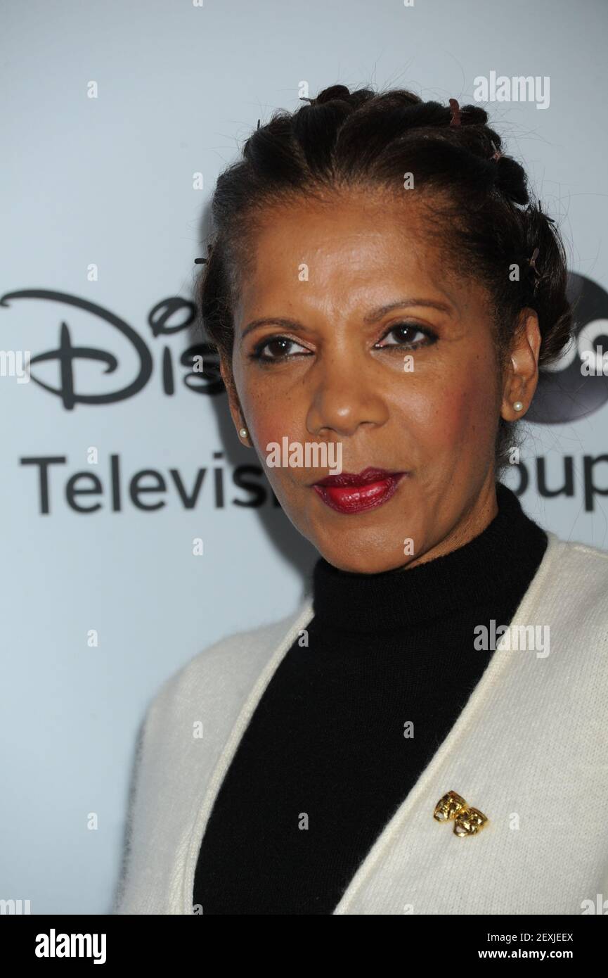 Penny Johnson Jerald participe à la tournée de presse d'hiver 2014 du Disney ABC Television Group, qui s'est tenue à l'hôtel Langham de Pasadena, en Californie, le vendredi 17 janvier 2014. (Photo de Jennifer Graylock/Sipa USA) Banque D'Images
