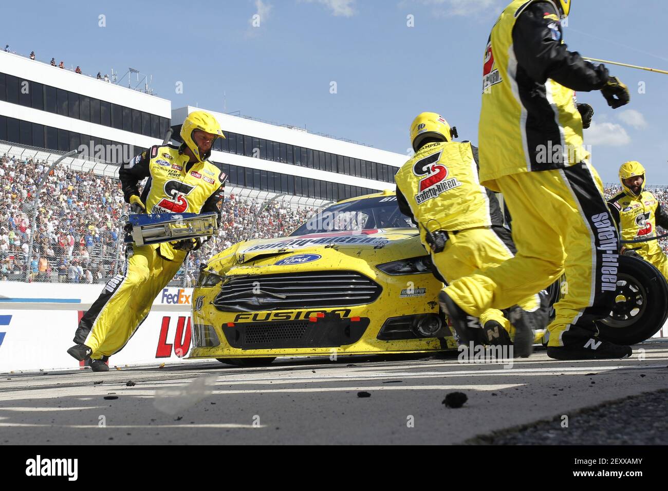 NASCAR: Mai 31 FedEx 400 au bénéfice de l'autisme parle Banque D'Images