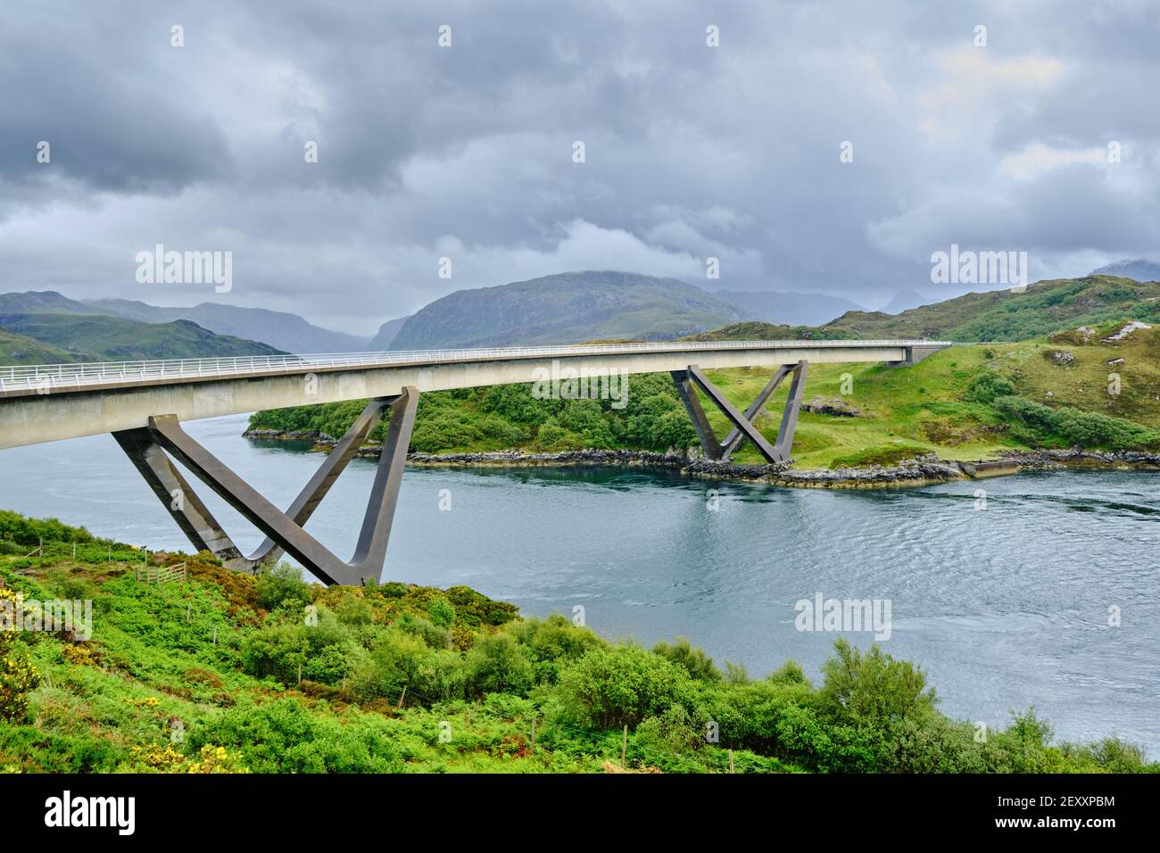 Pont de Kylesku Banque D'Images