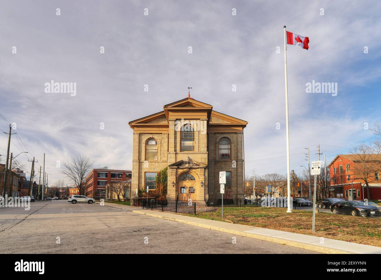 L'hôtel de ville de Dundas, Ontario, Canada Banque D'Images