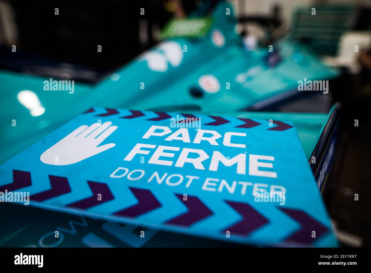 Lors du E-Prix I de Berlin 2020, 7e tour du championnat de Formule E 2019-20, sur le circuit de rue de l'aéroport de Tempelhof du 5 au 6 août, à Berlin, Allemagne - photo Germain Hazard / DPPI Banque D'Images
