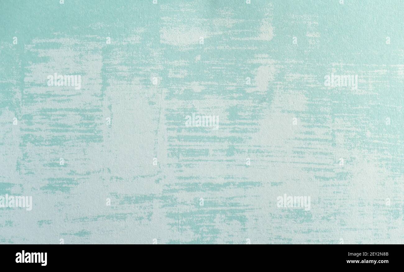 Papier surface rugueuse texture vert turquoise arrière-plan Banque D'Images