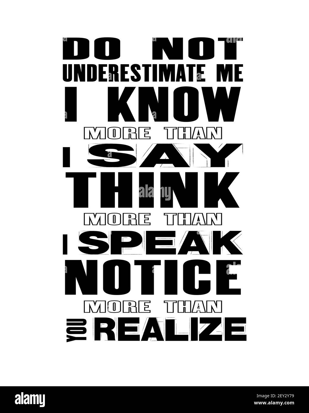 Inspirer Motivation Citation Avec Texte Parler Avec Honnetete Penser Avec Sincerite Agir Avec Integrite Conception D Affiches Et De Tee Shirts Vectoriels Image Vectorielle Stock Alamy