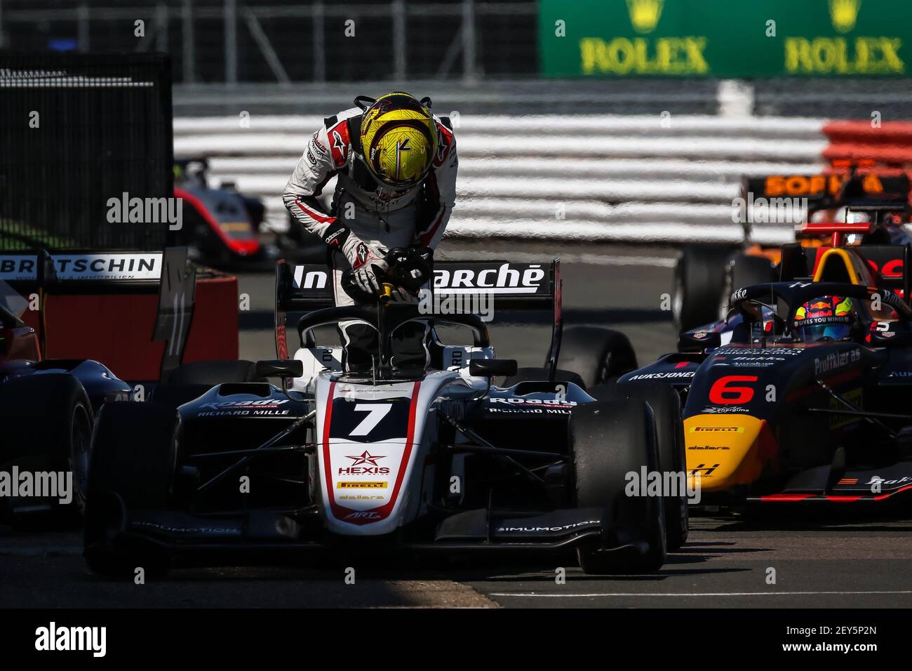 Pourchaire Theo (fra), ART Grand Prix, Dallara F3 2019, portrait, ambiance lors de la 4ème manche du Championnat de Formule 3 2020 de la FIA du 31 juillet au 2 août 2020 sur le circuit Silverstone, à Silverstone, Royaume-Uni - photo Sebastian Rozendaal / Dutch photo Agency / DPPI Banque D'Images