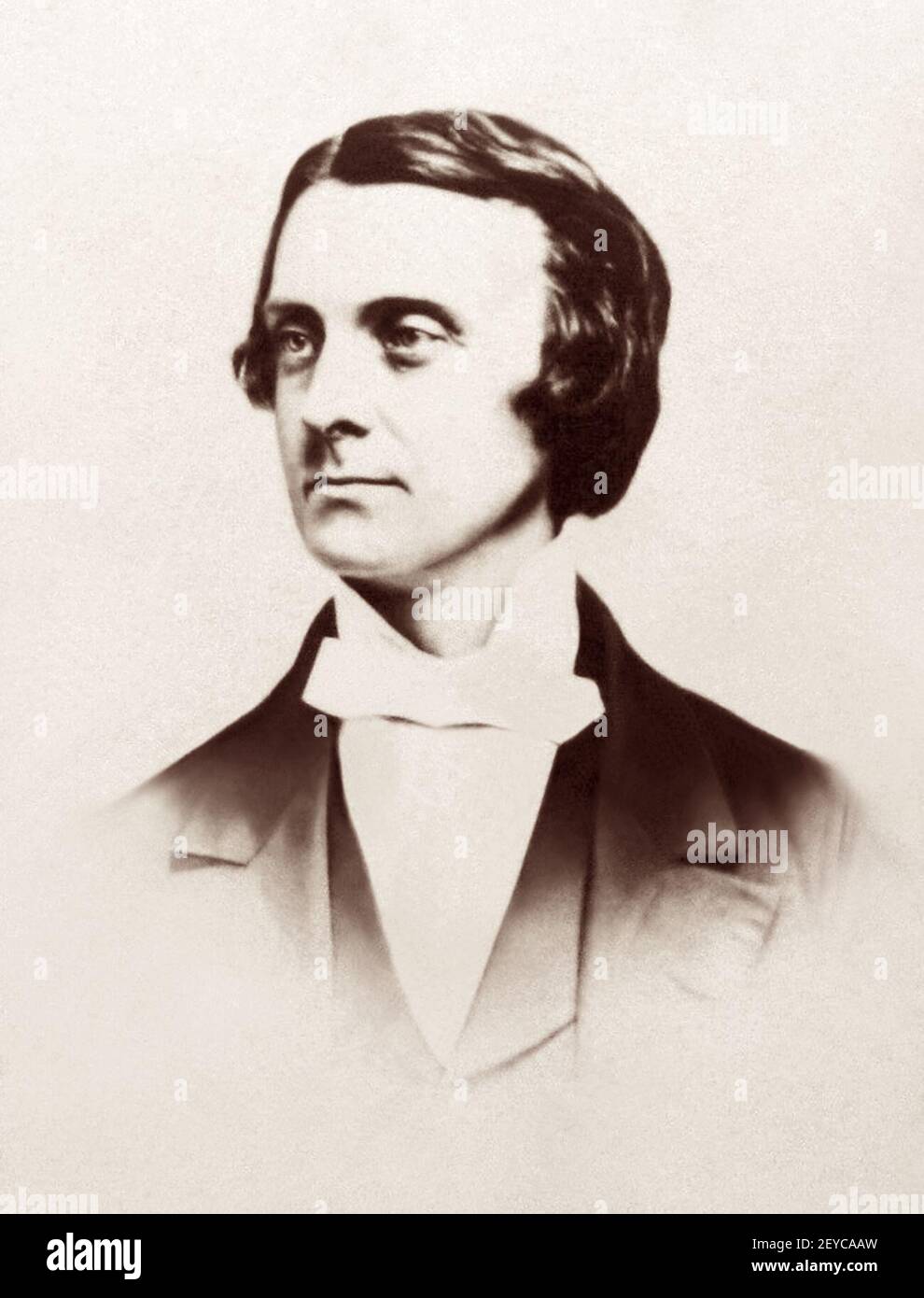 Dr. Alexander Maclaren (1826-1910), ministre baptiste non conformiste anglais de Glasgow, en Écosse, qui a fait la mise en gage à Portland Chapel à Southhampton et à Union Chapel à Oxford Road, Manchester. Banque D'Images