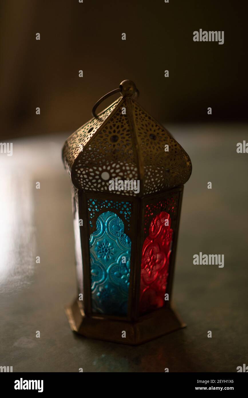 Lanterne de style arabe Banque D'Images