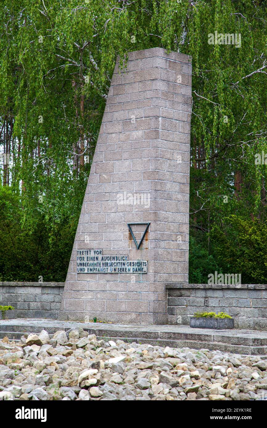 Konzentrationslager Halberstadt Langestein Zwieberge Harz Banque D'Images