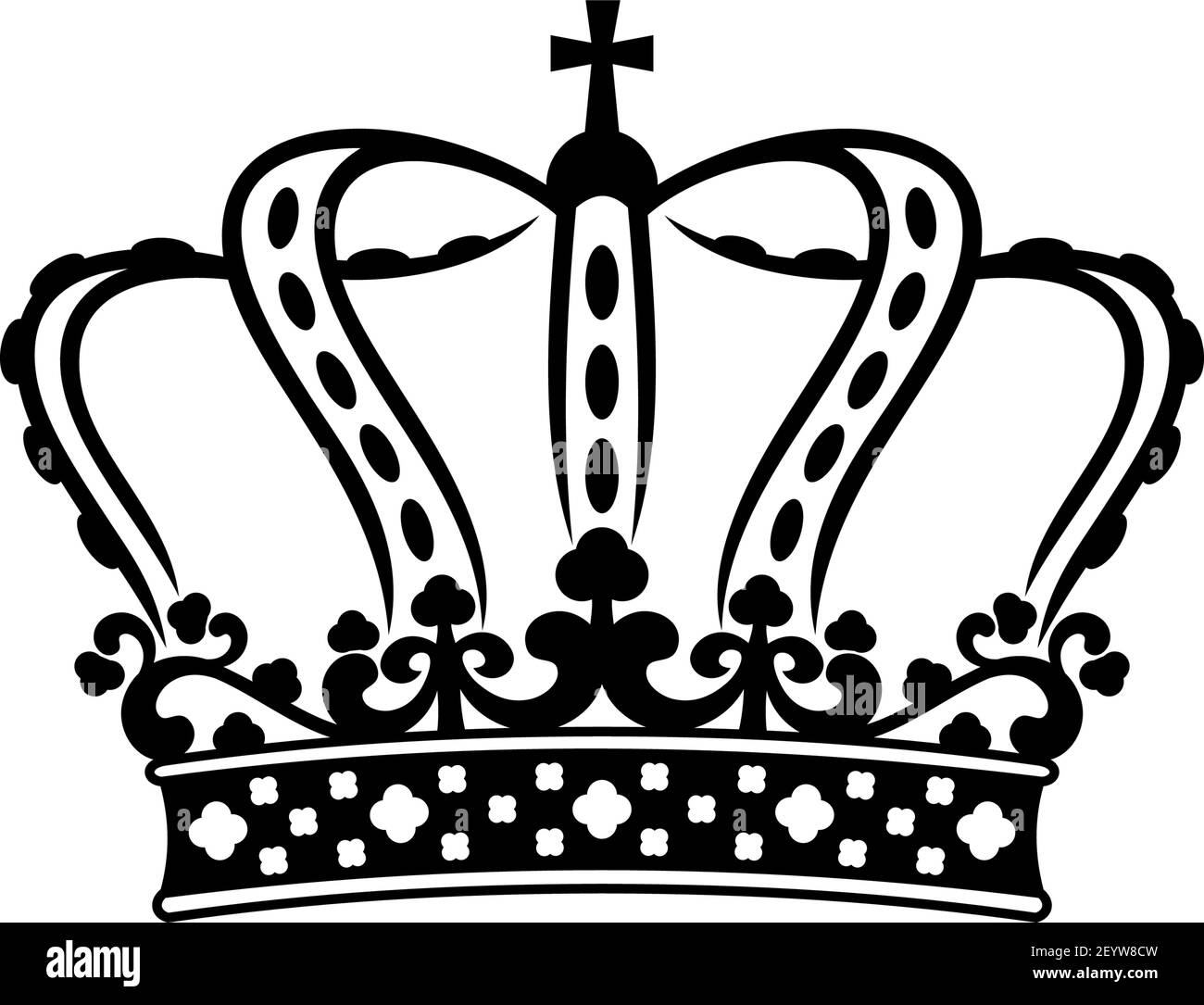 illustration vectorielle roi royal couronne d'or 489245 Art